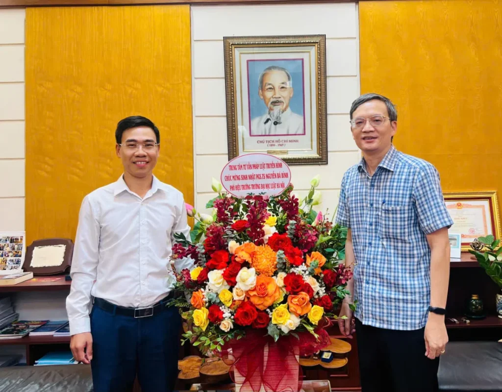 Đại diện Trung tâm trong một hoạt động kết nối chuyên môn